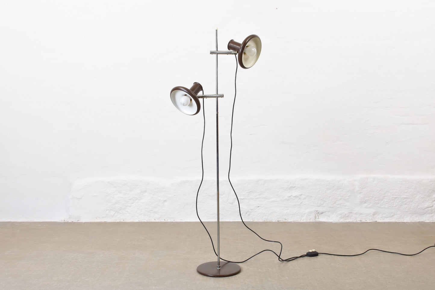 1970s 'Optima 4' floor lamp by Hans Due