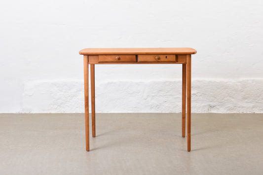 1950s Swedish birch desk