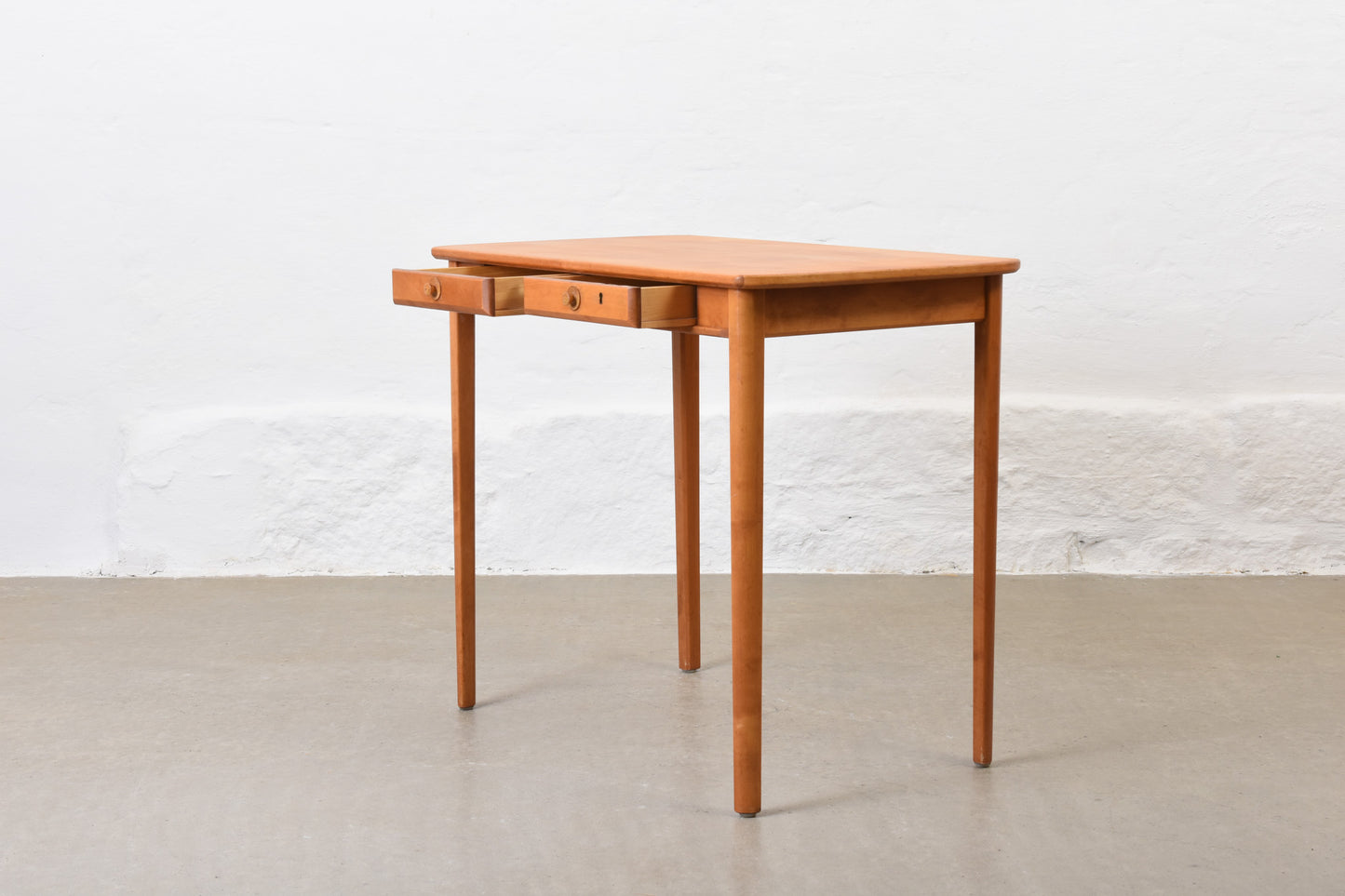 1950s Swedish birch desk