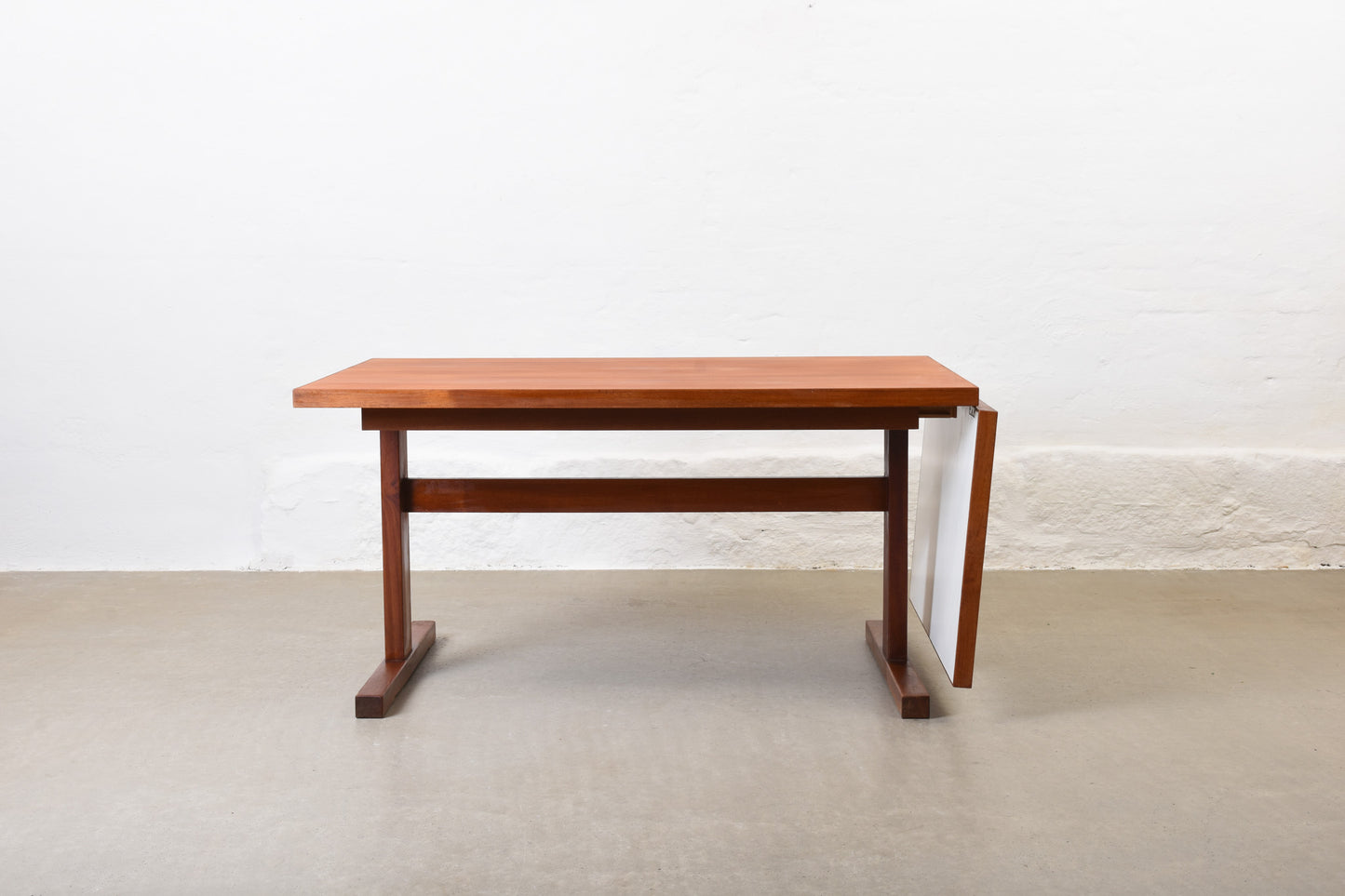 1950s drop leaf dining table by Olavi Hänninen