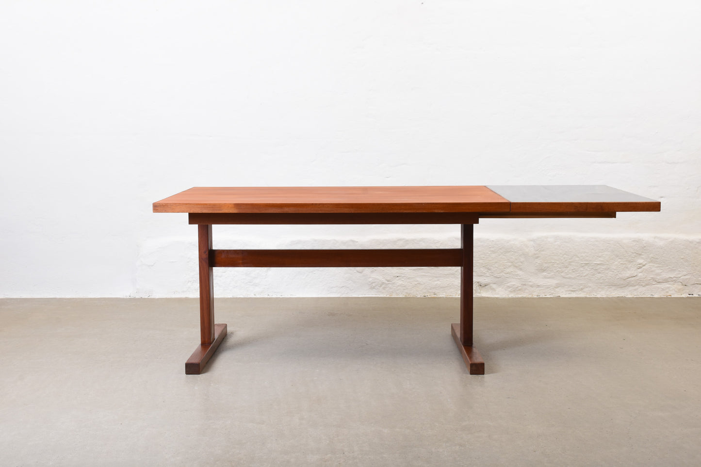 1950s drop leaf dining table by Olavi Hänninen