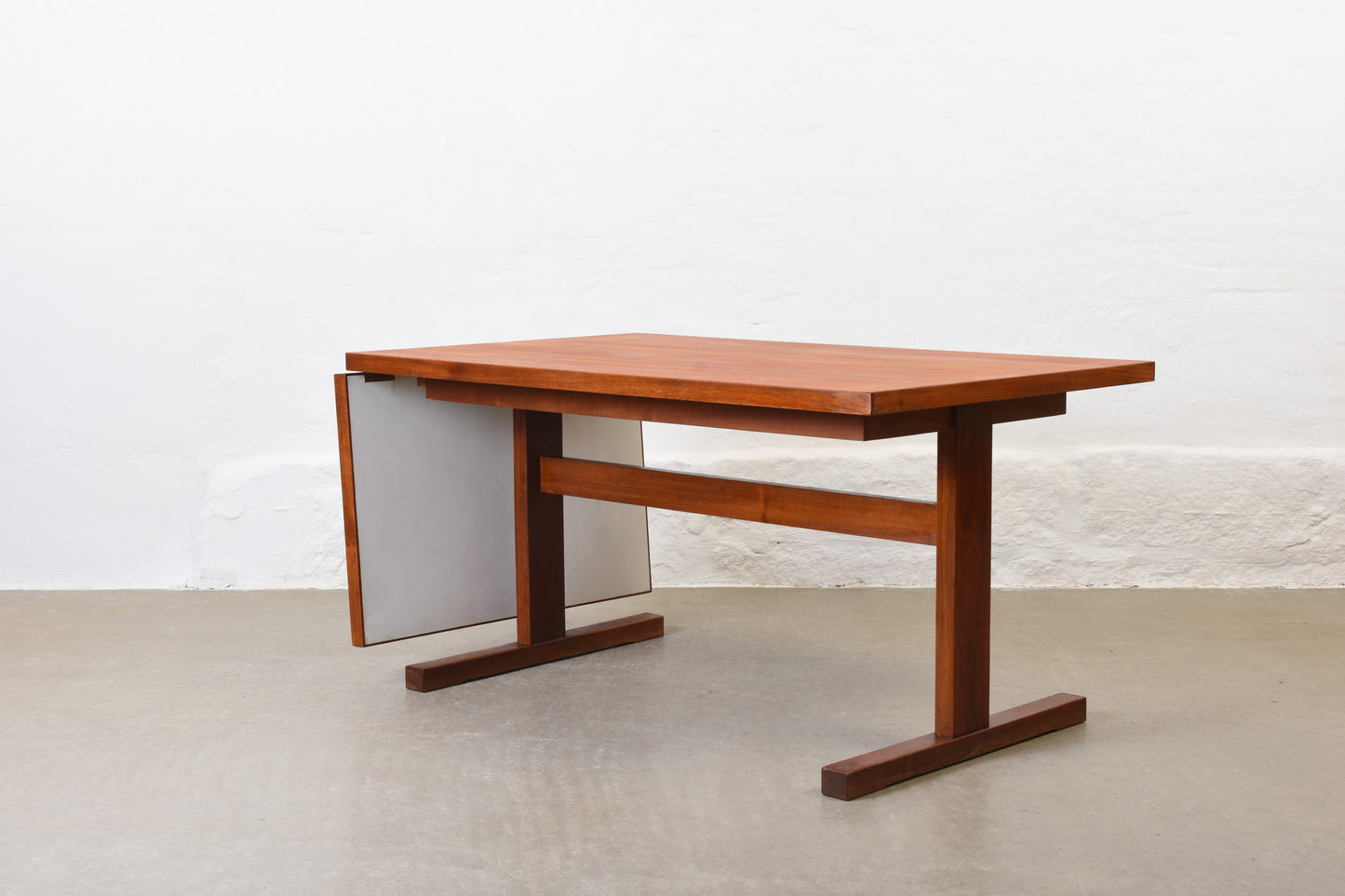 1950s drop leaf dining table by Olavi Hänninen