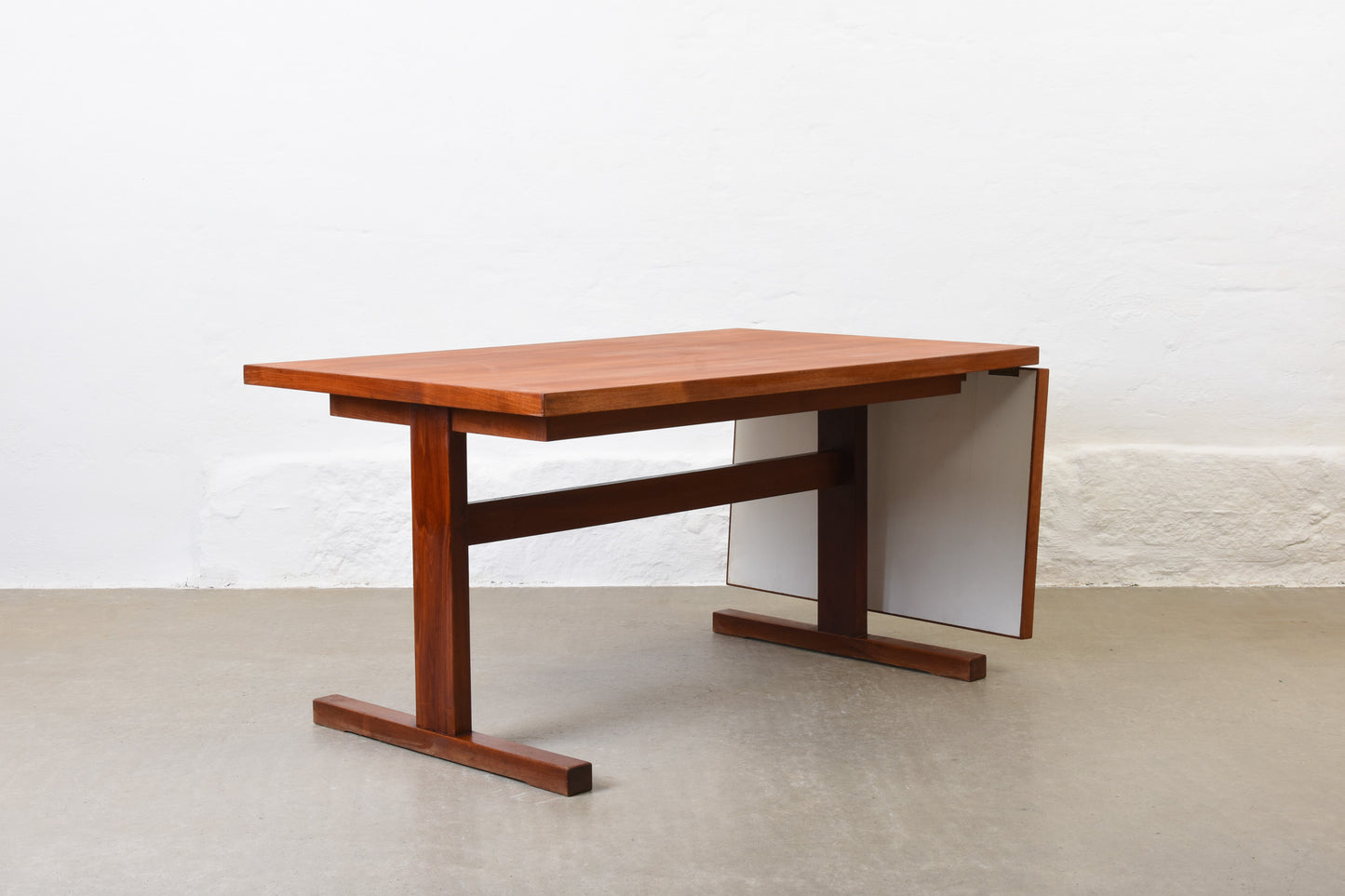 1950s drop leaf dining table by Olavi Hänninen