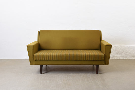 1960s Danish two seat sofa bed