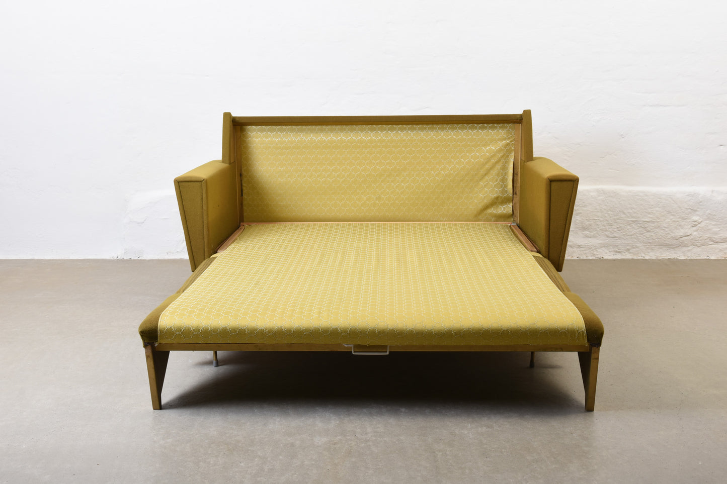 1960s Danish two seat sofa bed