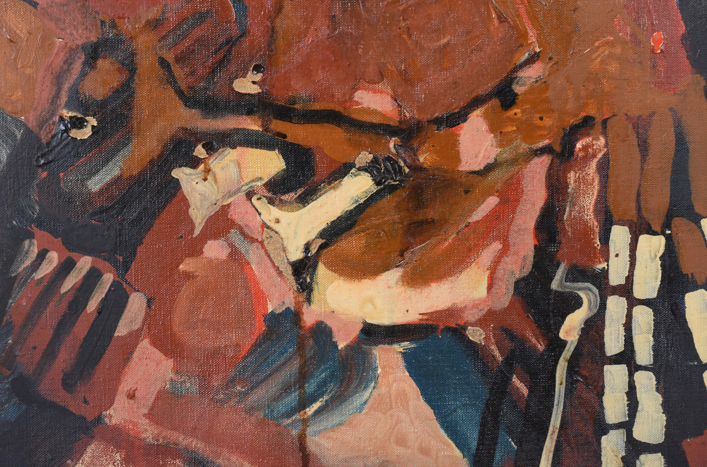 Oil painting by Jørgen Brynjolf - 1969