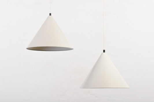 Two available: 'Billiard' ceiling pendants by Arne Jacobsen