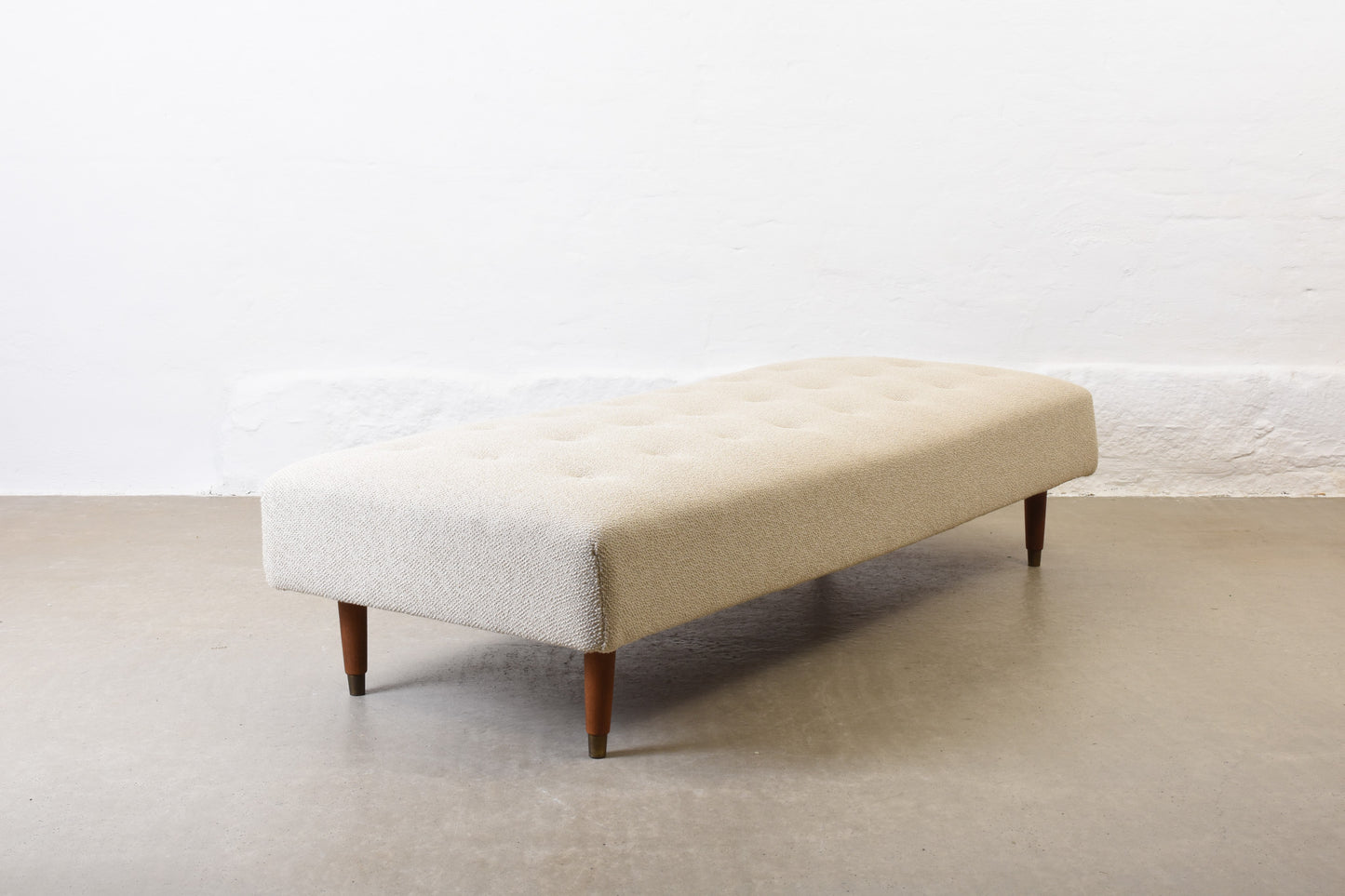 Newly reupholstered: 1960s Danish day bed