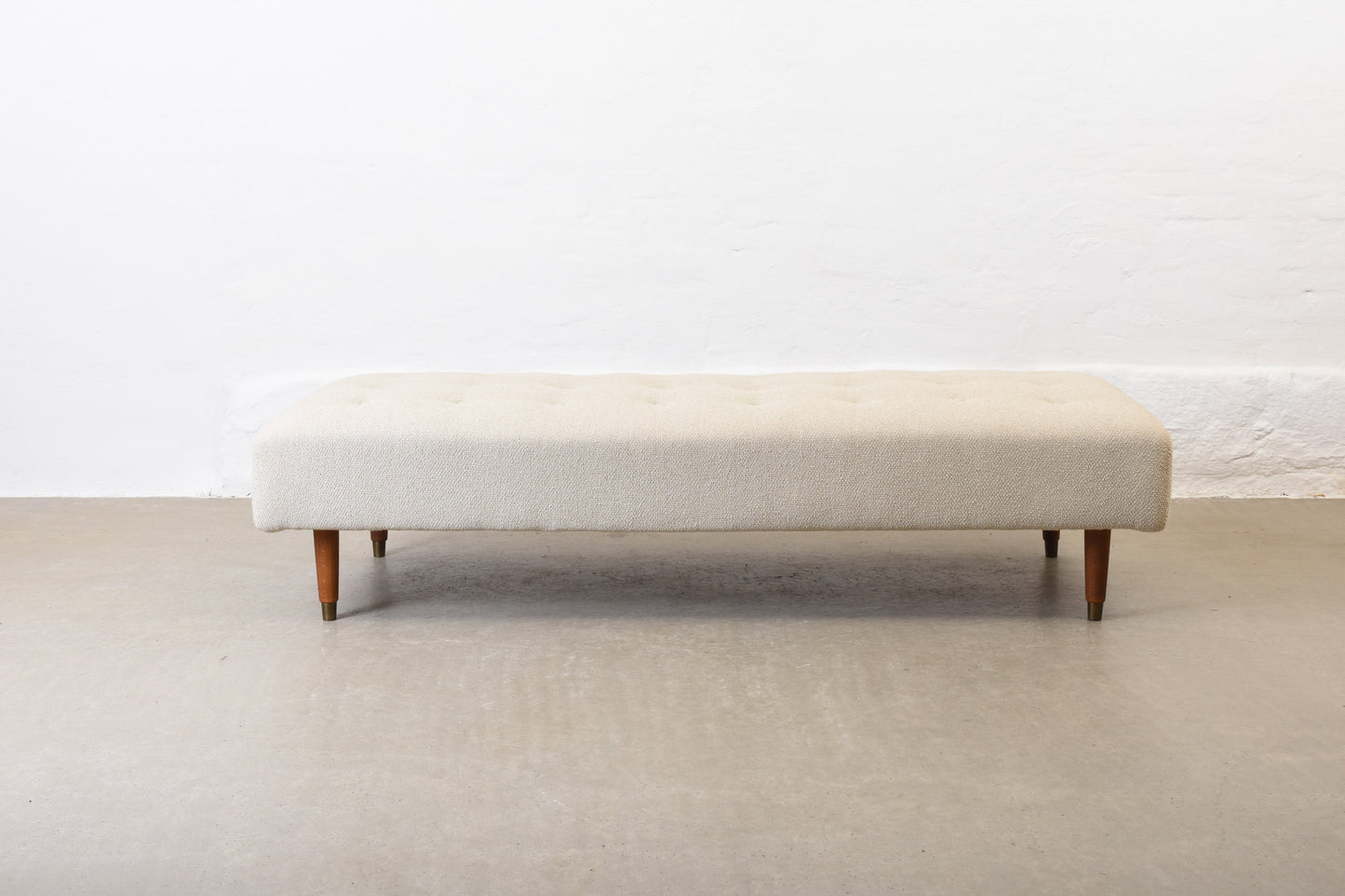 Newly reupholstered: 1960s Danish day bed