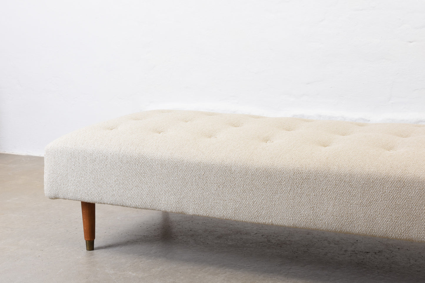 Newly reupholstered: 1960s Danish day bed