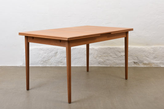 1960s extending oak dining table by Nils Jonsson