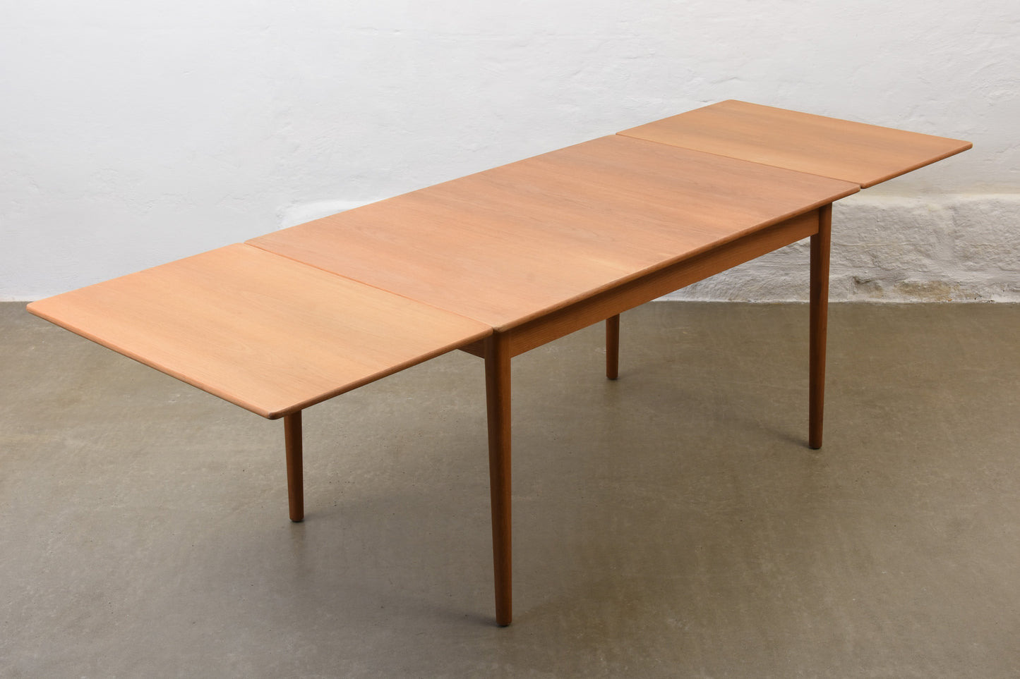 1960s extending oak dining table by Nils Jonsson