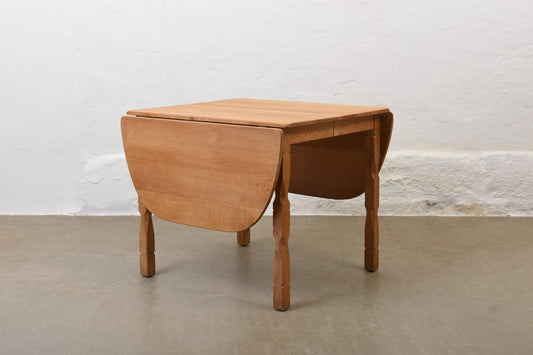 1970s extending dining table by Henning Kjærnulf - Square