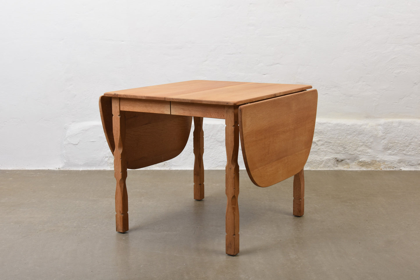 1970s extending dining table by Henning Kjærnulf - Square