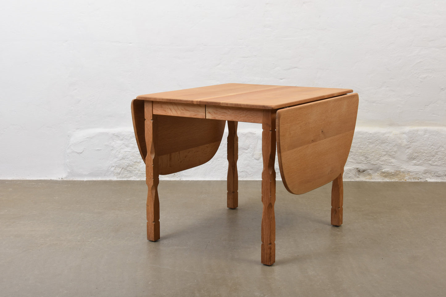 1970s extending dining table by Henning Kjærnulf - Square