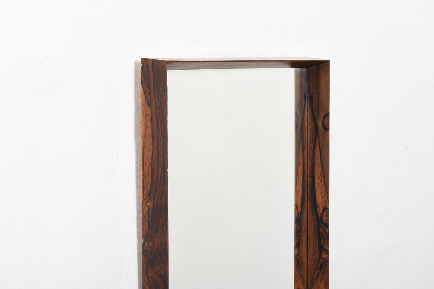 1960s full-length rosewood mirror