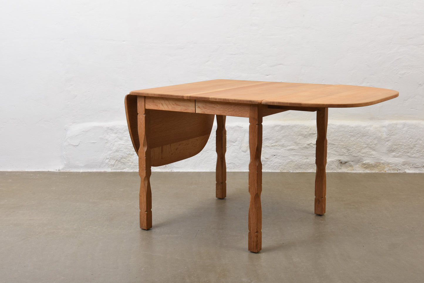 1970s extending dining table by Henning Kjærnulf - Square