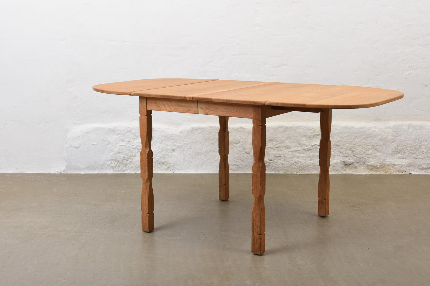 1970s extending dining table by Henning Kjærnulf - Square