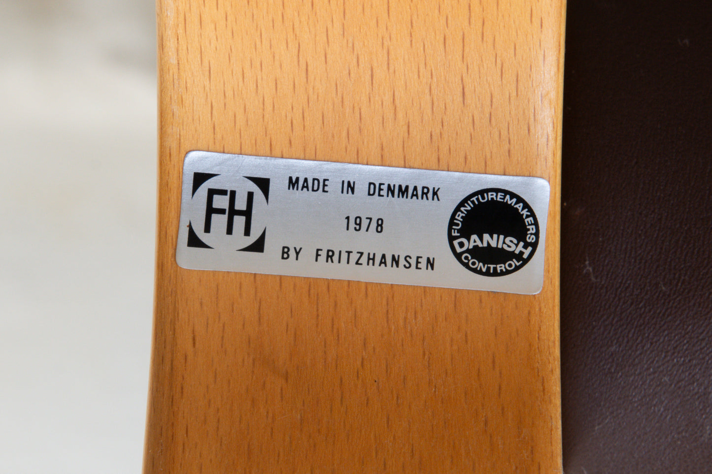 1970s 'Axe' chair by Peter Hvidt & Orla Mølgaard-Nielsen
