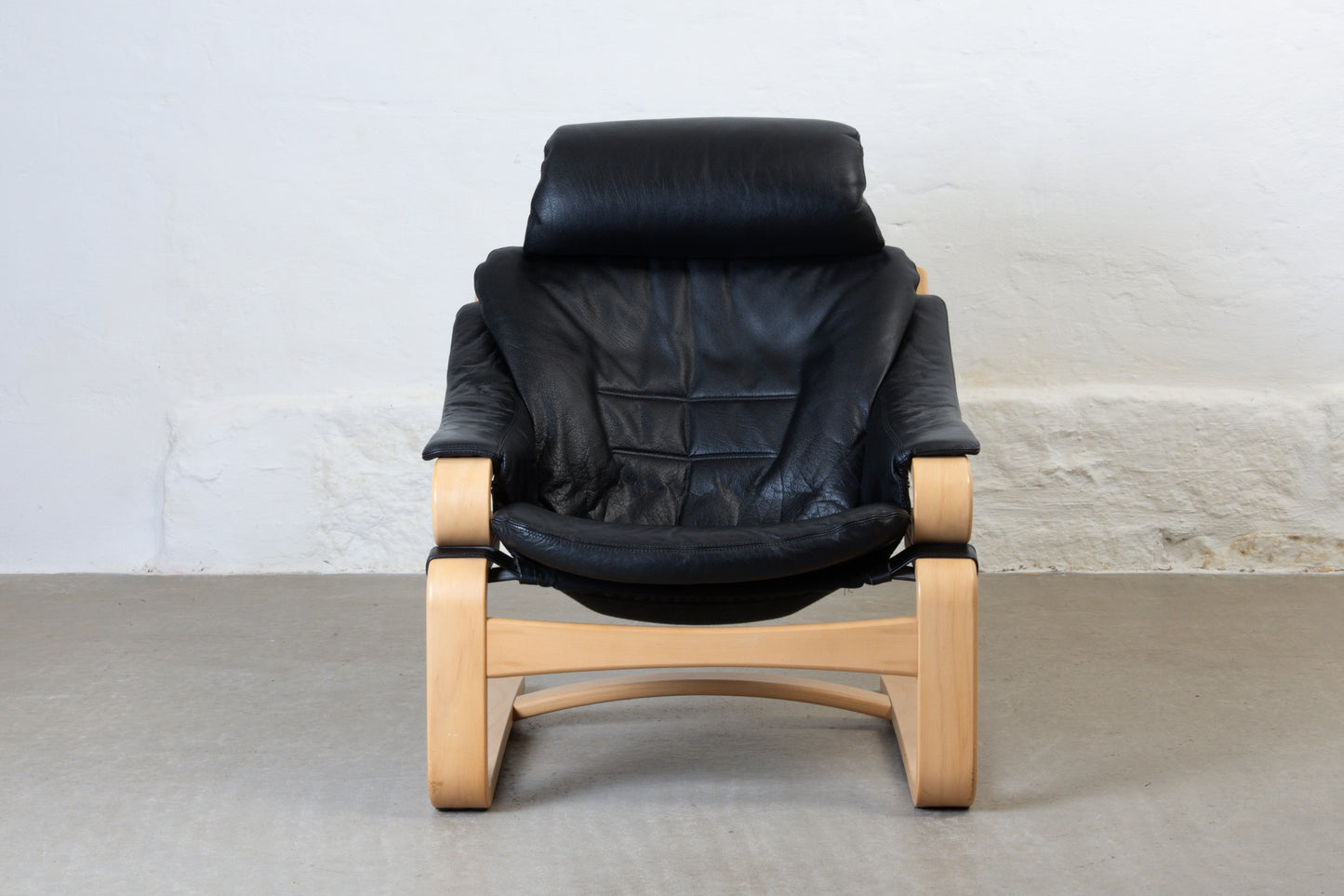 1980s lounger + ottoman by Skippers Møbler