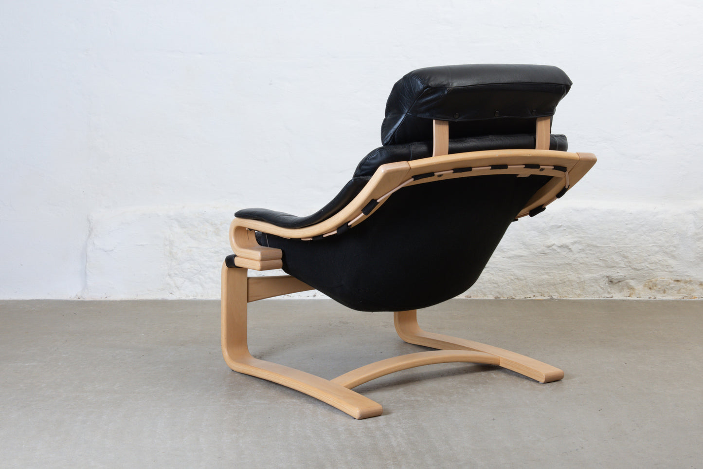 1980s lounger + ottoman by Skippers Møbler