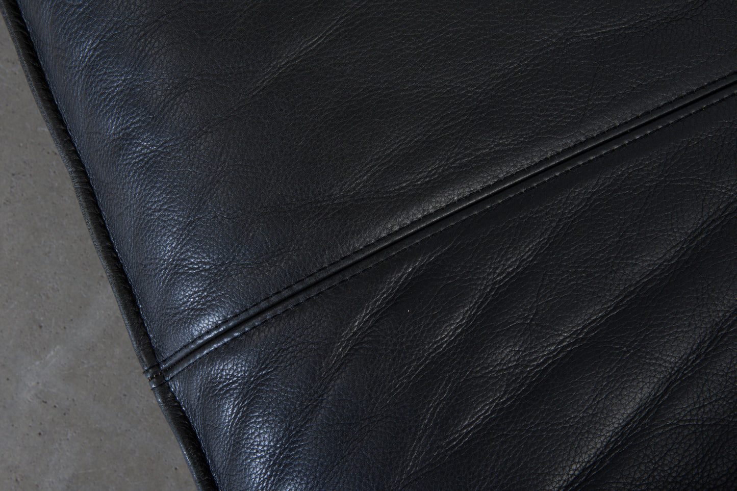 1990s leather two seat sofa by Skalma