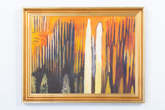 Oil painting by Kay Hagstrøm - 1978