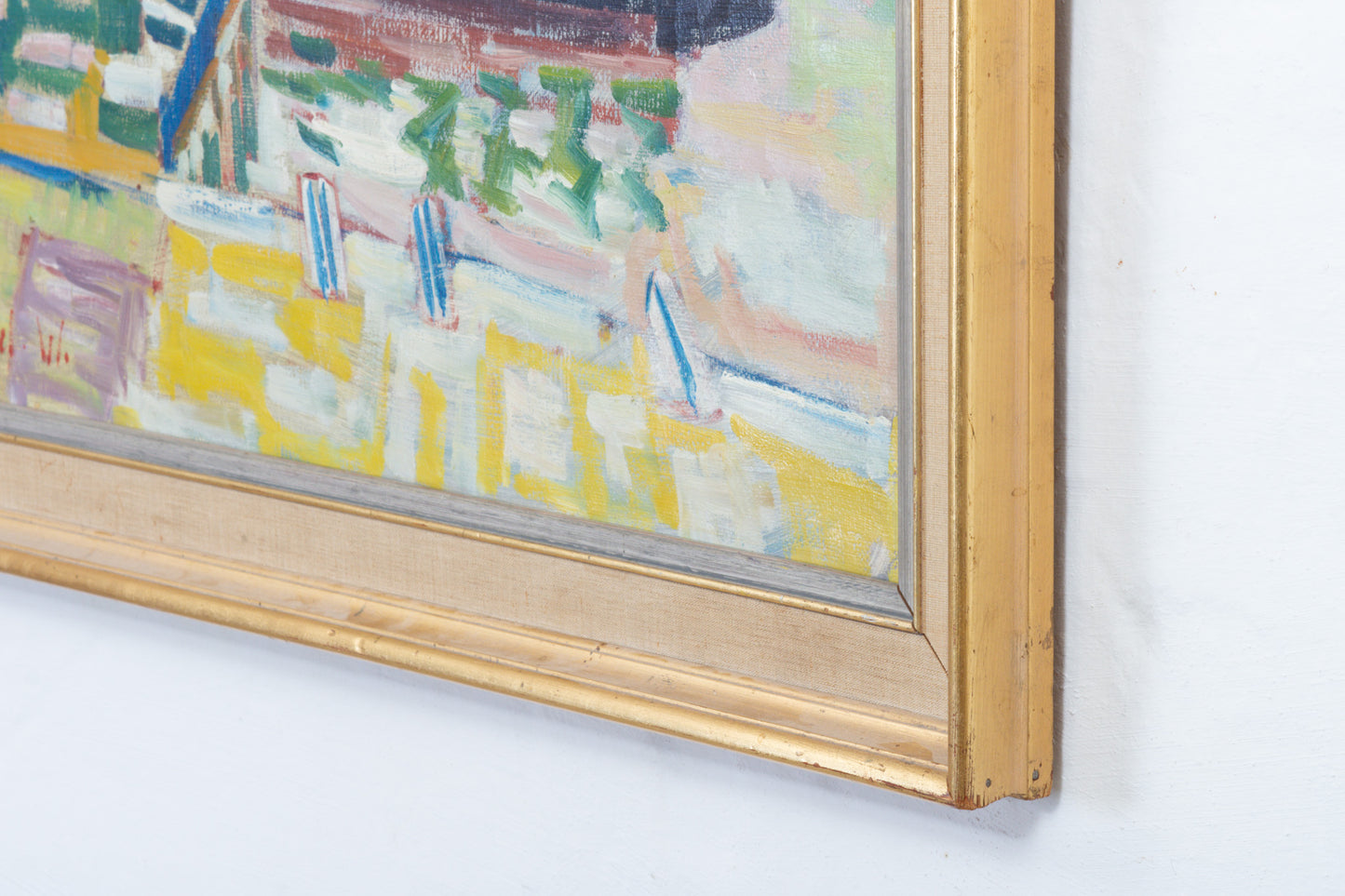 Oil painting by Arnold Pedersen