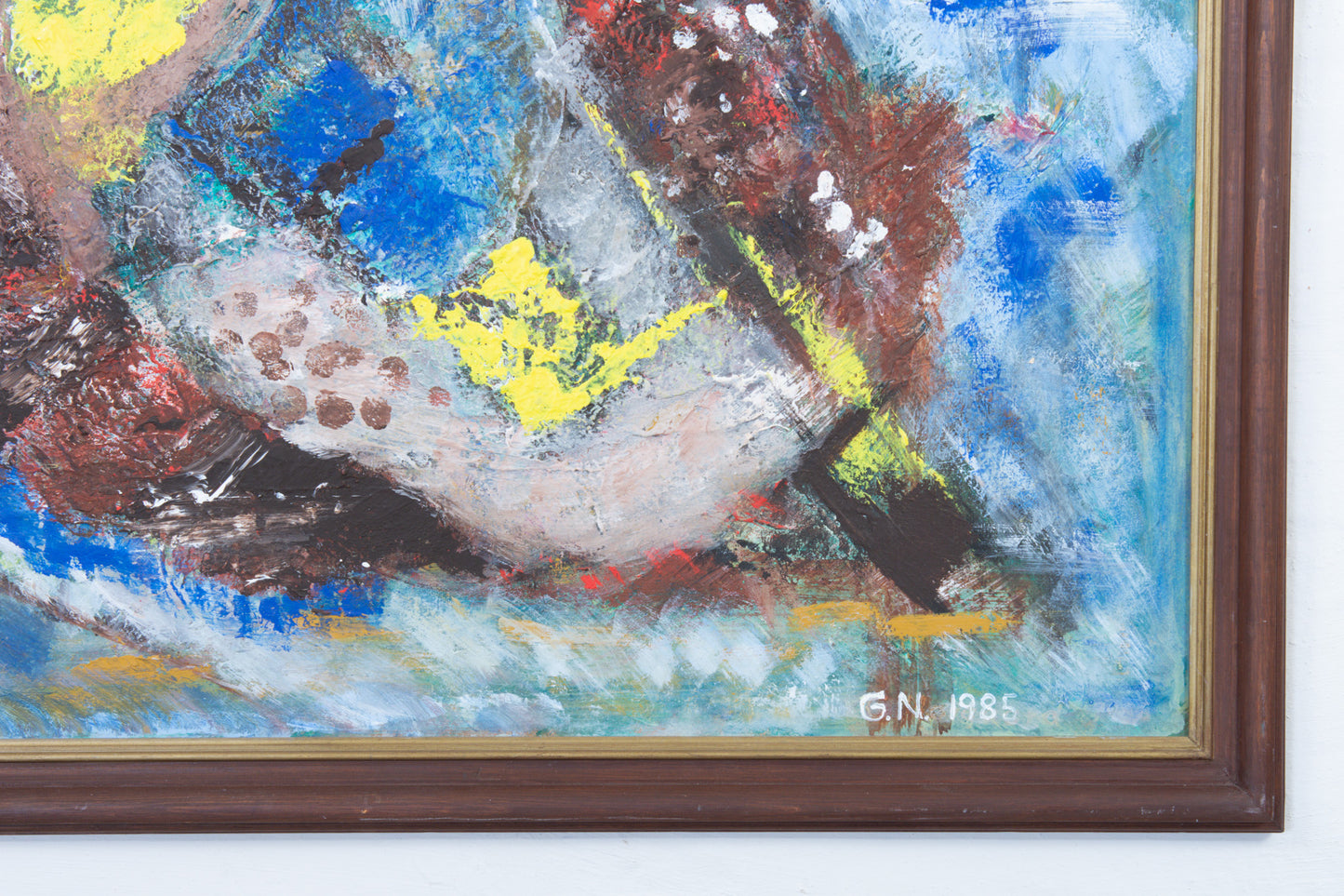 Oil painting by G.N. - 1985