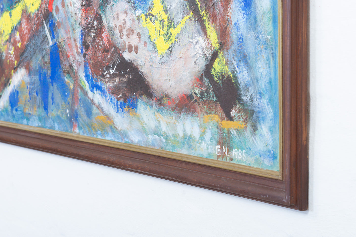 Oil painting by G.N. - 1985