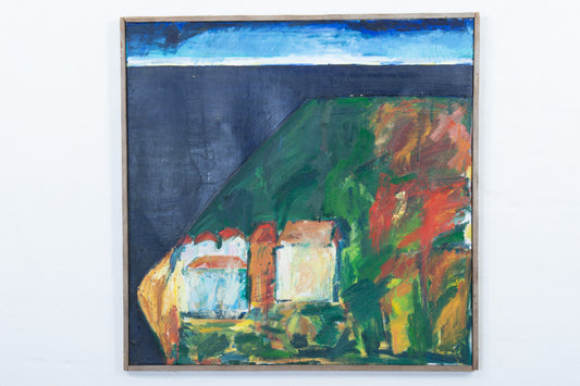 Oil painting by unknown - 103W cm