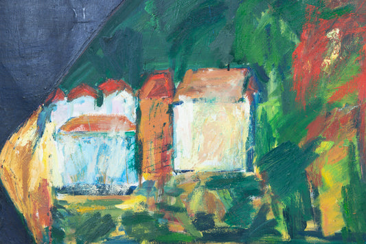 Oil painting by unknown - 103W cm