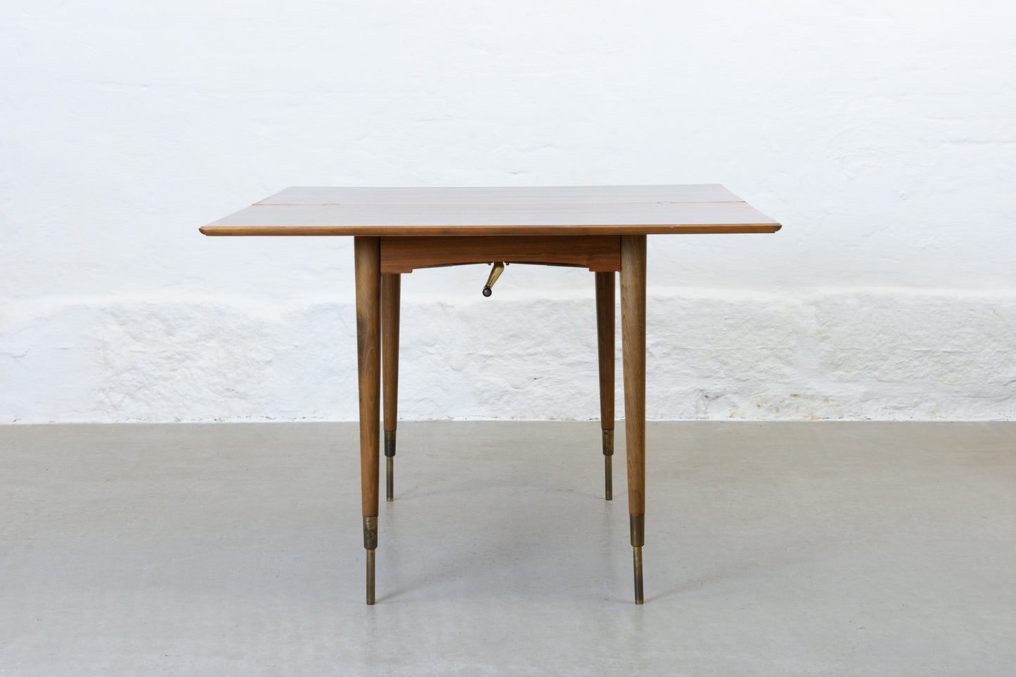1950s coffee/dining table in walnut