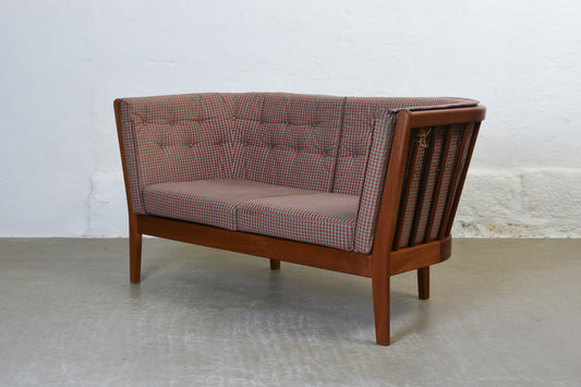 1990s spindle back two seater by Stouby