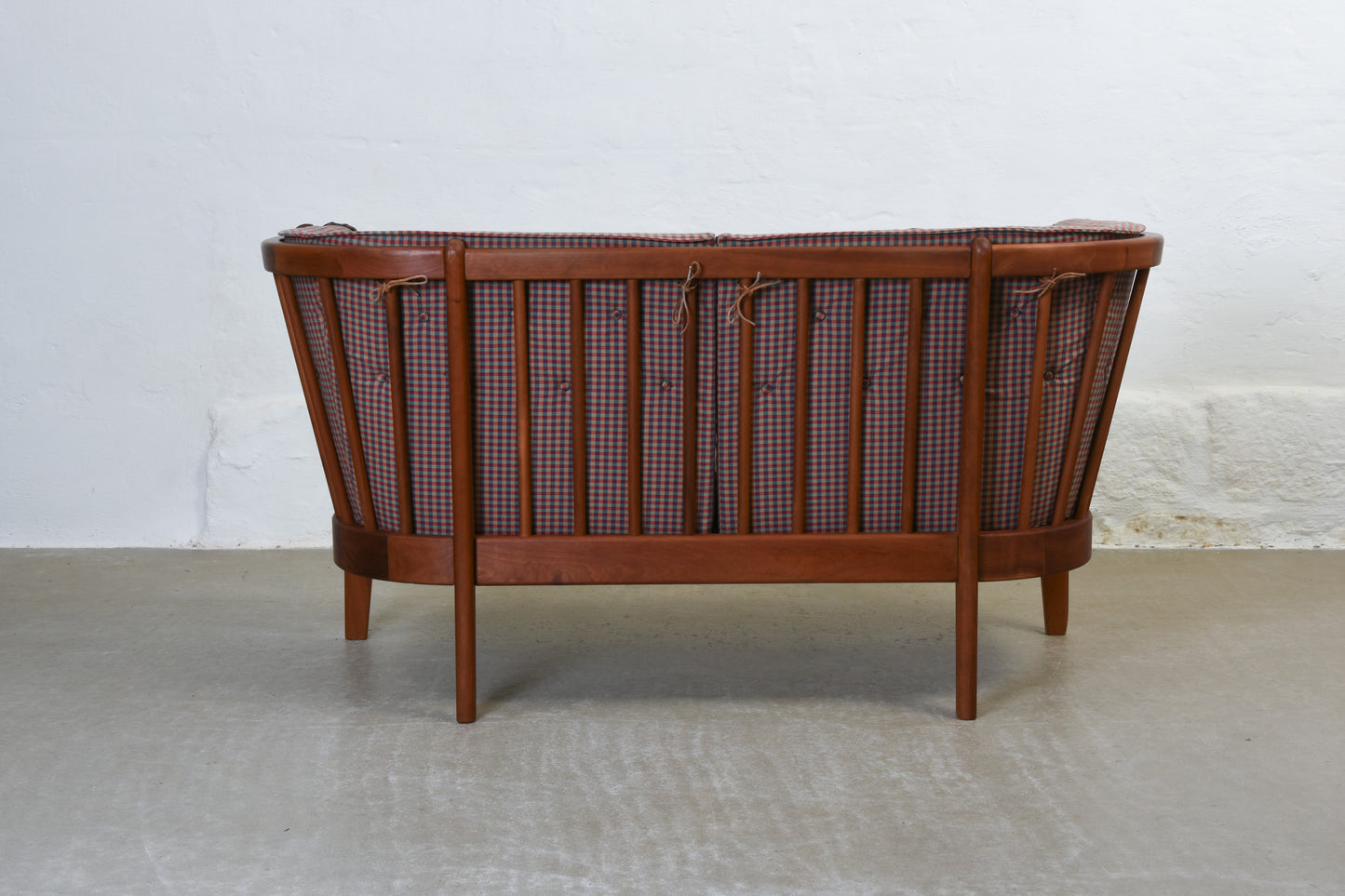 1990s spindle back two seater by Stouby