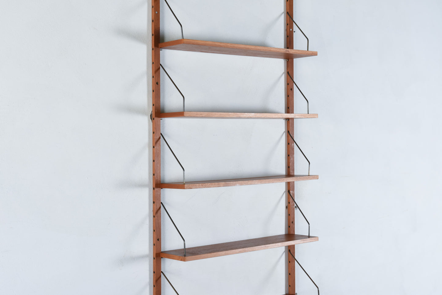 1950s bay of PS System shelving in teak no. 2
