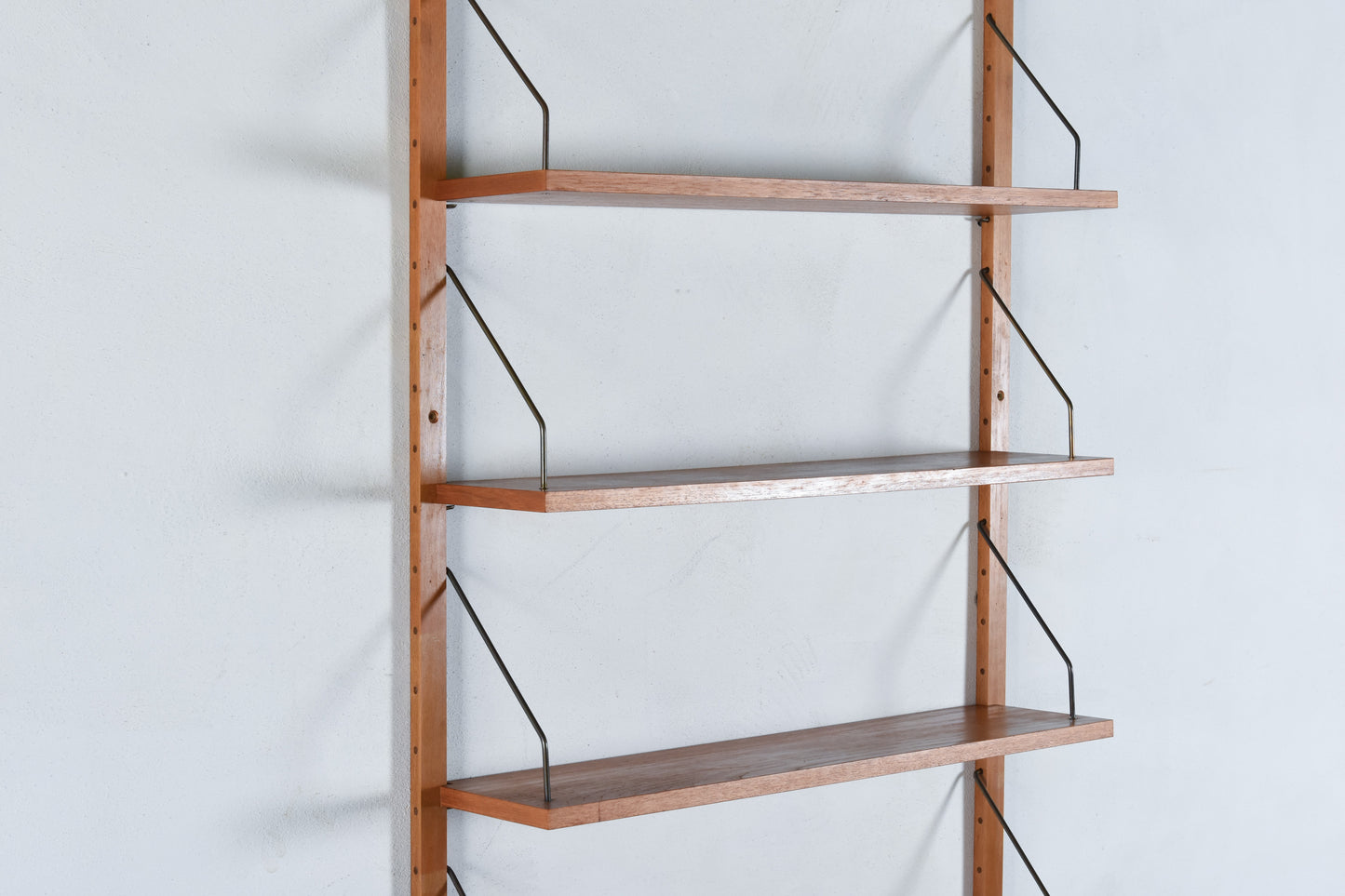 1960s bay of PS System shelving in teak no. 3