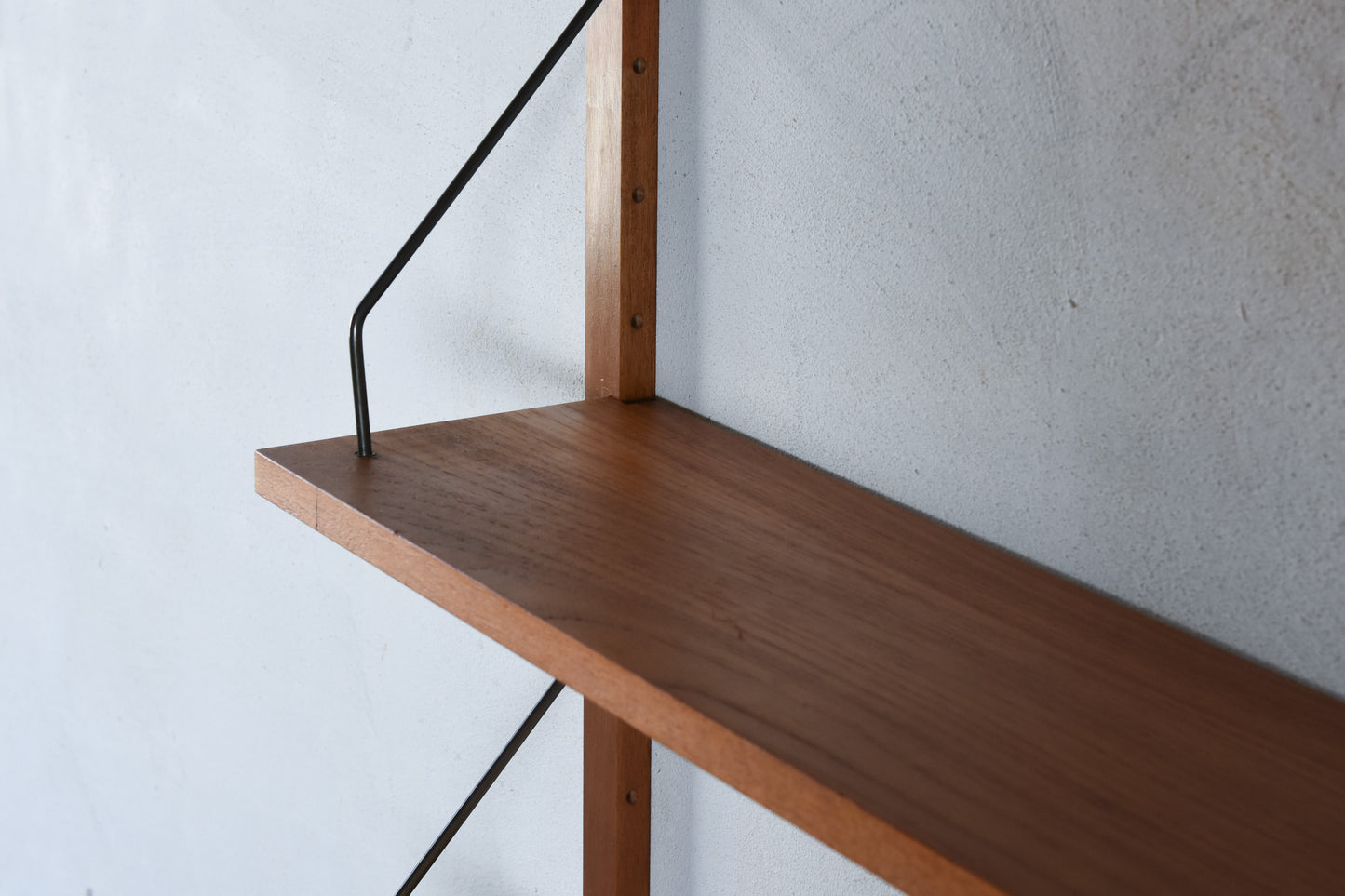 1960s bay of PS System shelving in teak no. 3