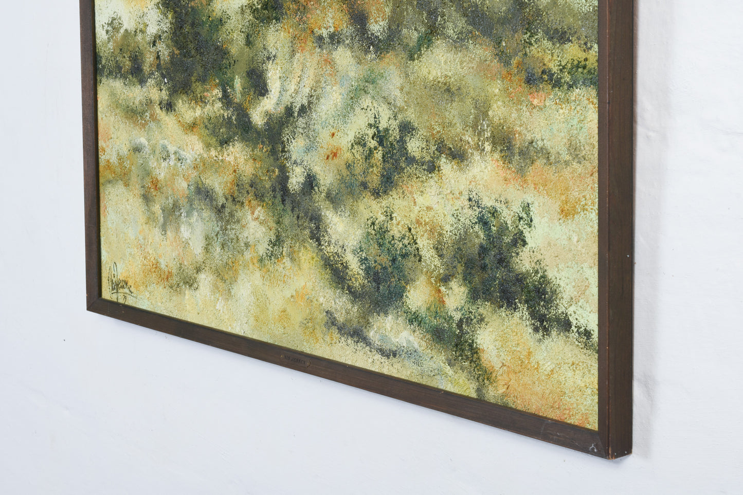 Oil painting by Nis Jessen - 1979