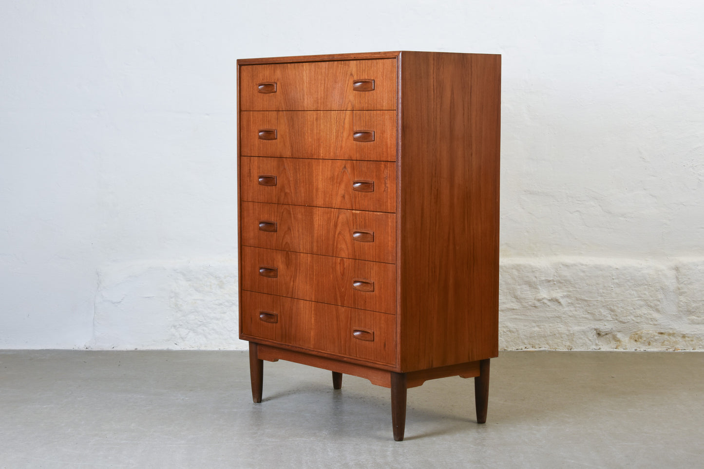 1960s teak chest of drawers by L.H. Ovesehl