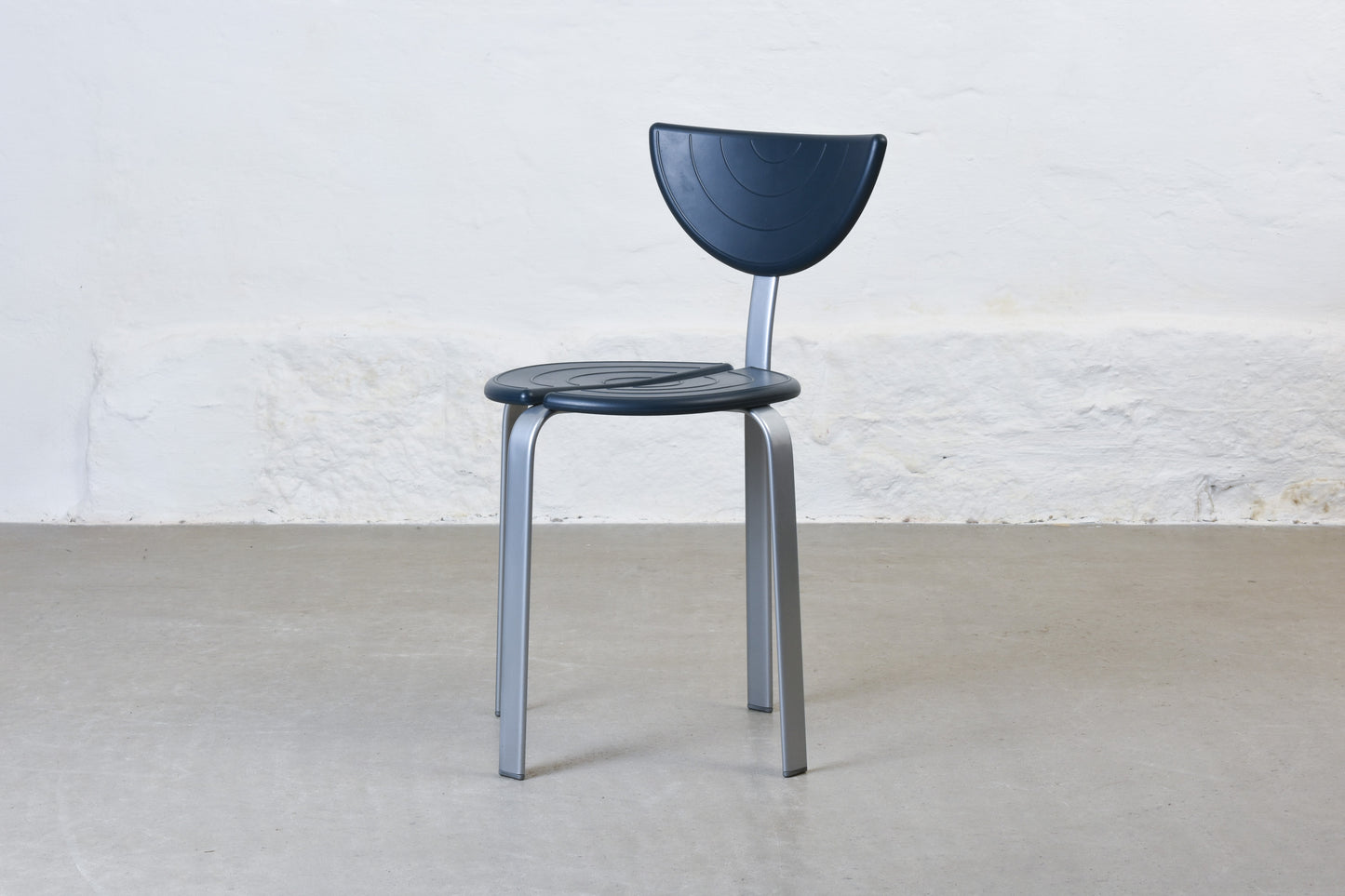 Set of four 1980s 'Luna' stacking chairs by Gammelgaard + Mathiesen