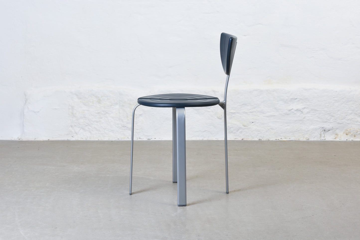 Set of four 1980s 'Luna' stacking chairs by Gammelgaard + Mathiesen