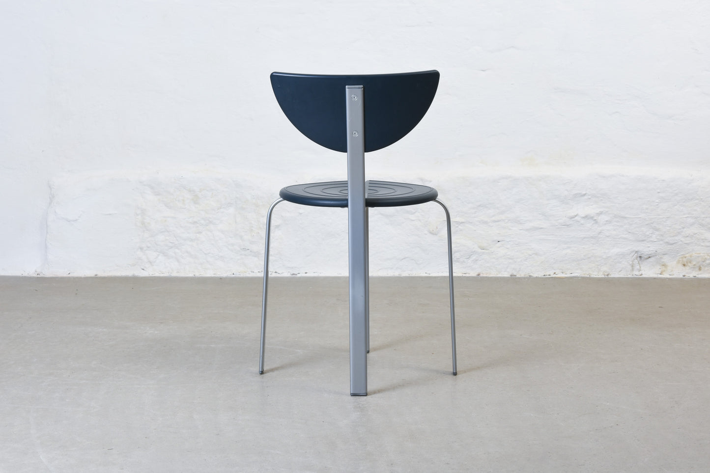 Set of four 1980s 'Luna' stacking chairs by Gammelgaard + Mathiesen