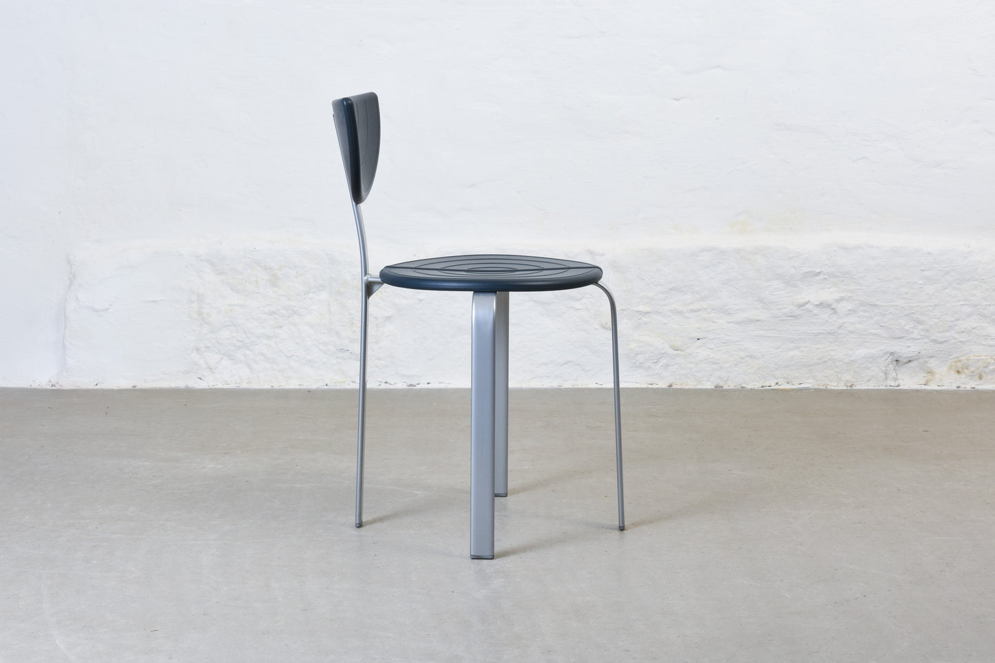 Set of four 1980s 'Luna' stacking chairs by Gammelgaard + Mathiesen