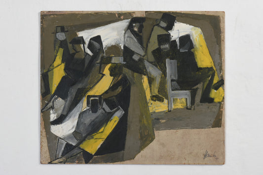 Oil painting by Christoph Hanke - 1960