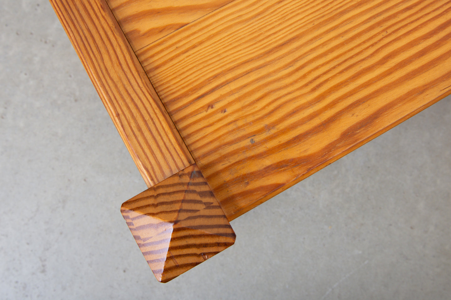 1970s pair of pine bedside tables