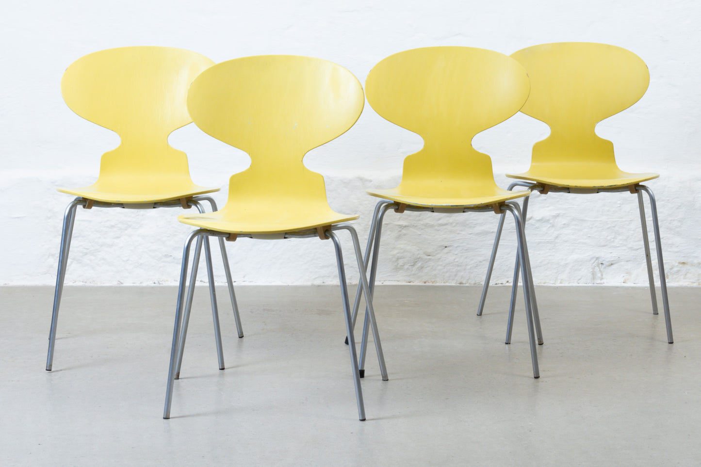Set of four 1960s 'Ant' chairs by Arne Jacobsen
