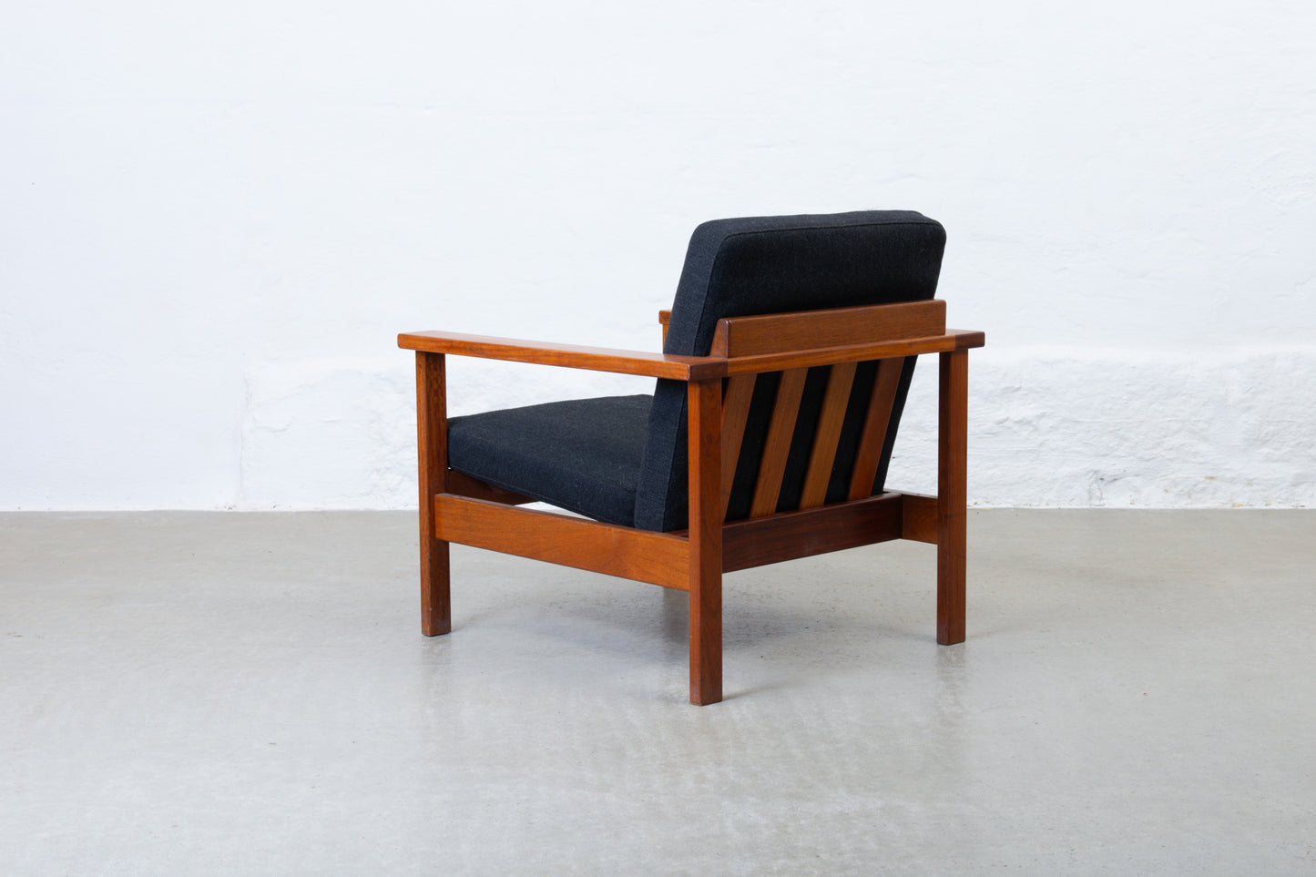 Two available: Teak loungers by Morten Olsen & Søn