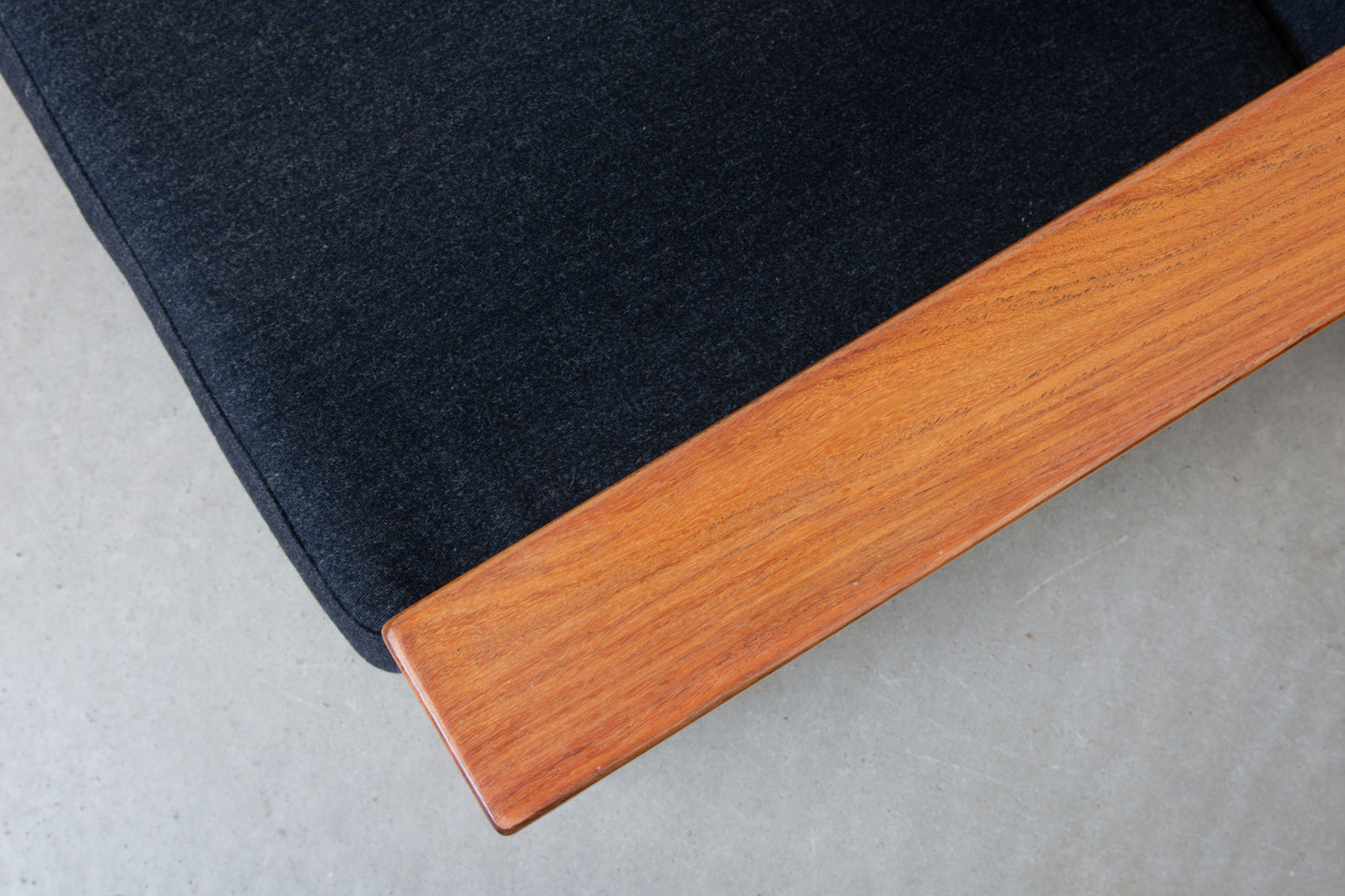 Two available: Teak loungers by Morten Olsen & Søn