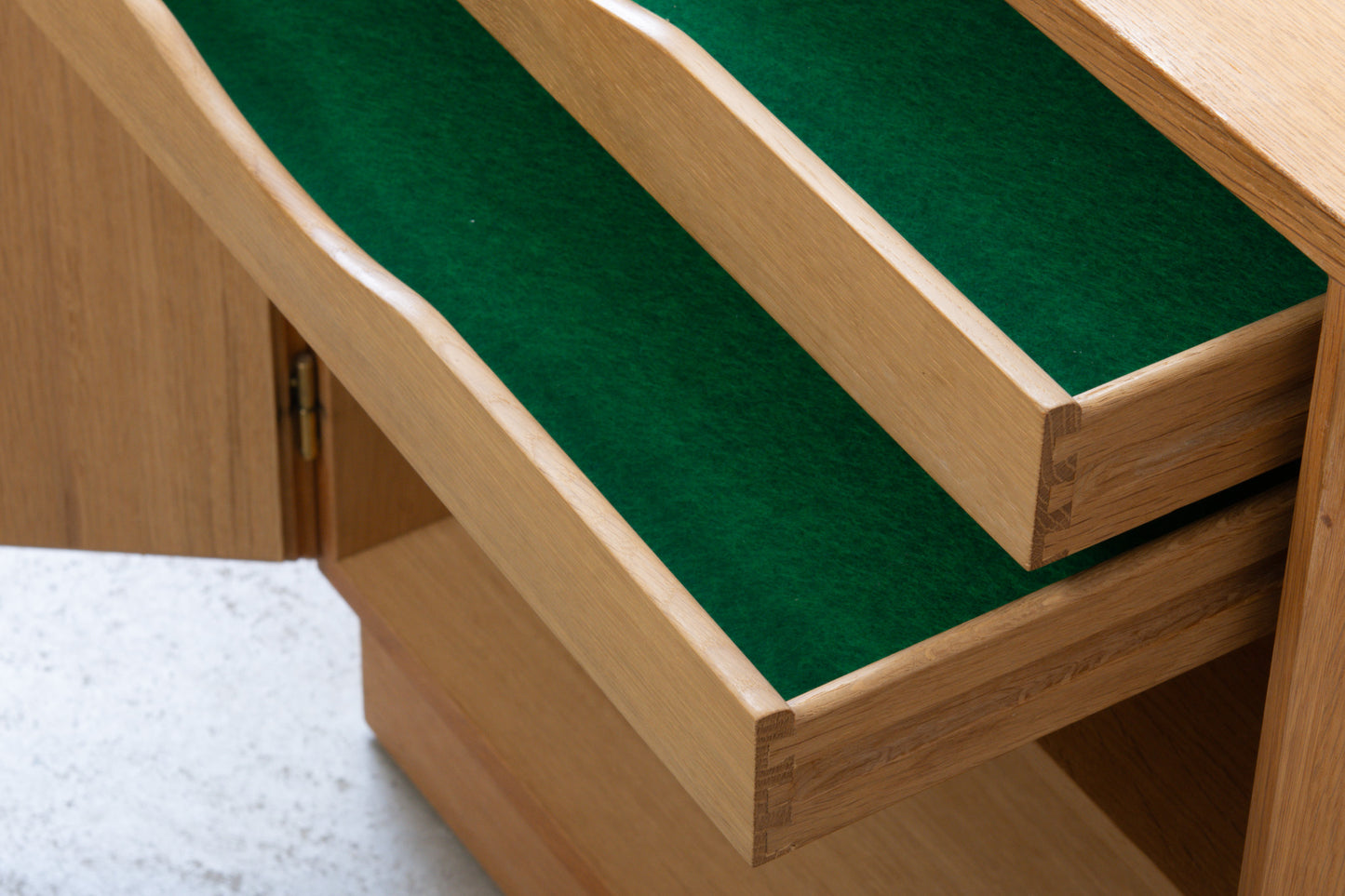 1960s oak sideboard by Omann Jun